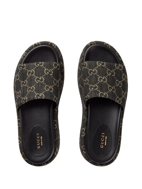 gucci sandalias plataforma